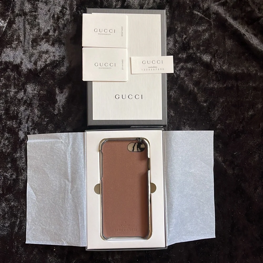 GUCCI iPhone 7 / 8 Print Phone Case Authentic